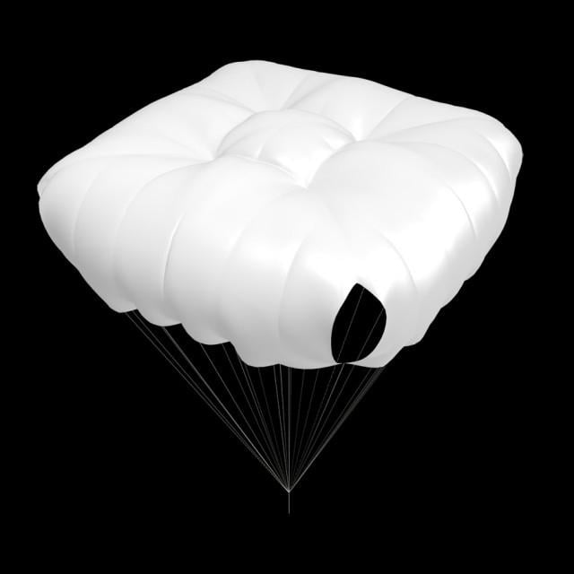 Ozone Angel V2 Square Reserve Parachute (includes mallions)