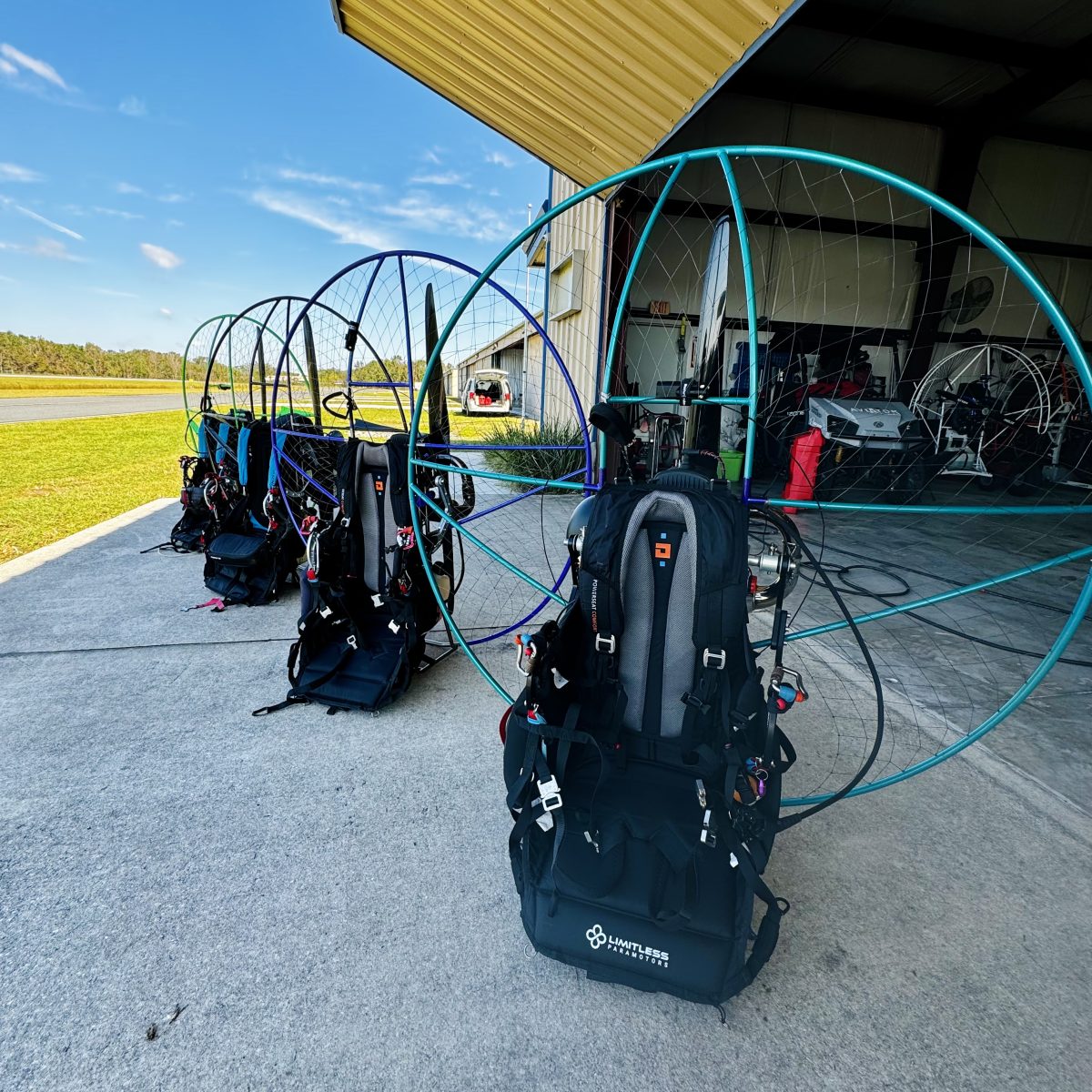 Limitless paramotor