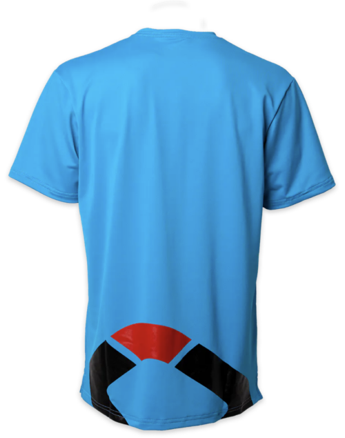 tech short sleeve blue