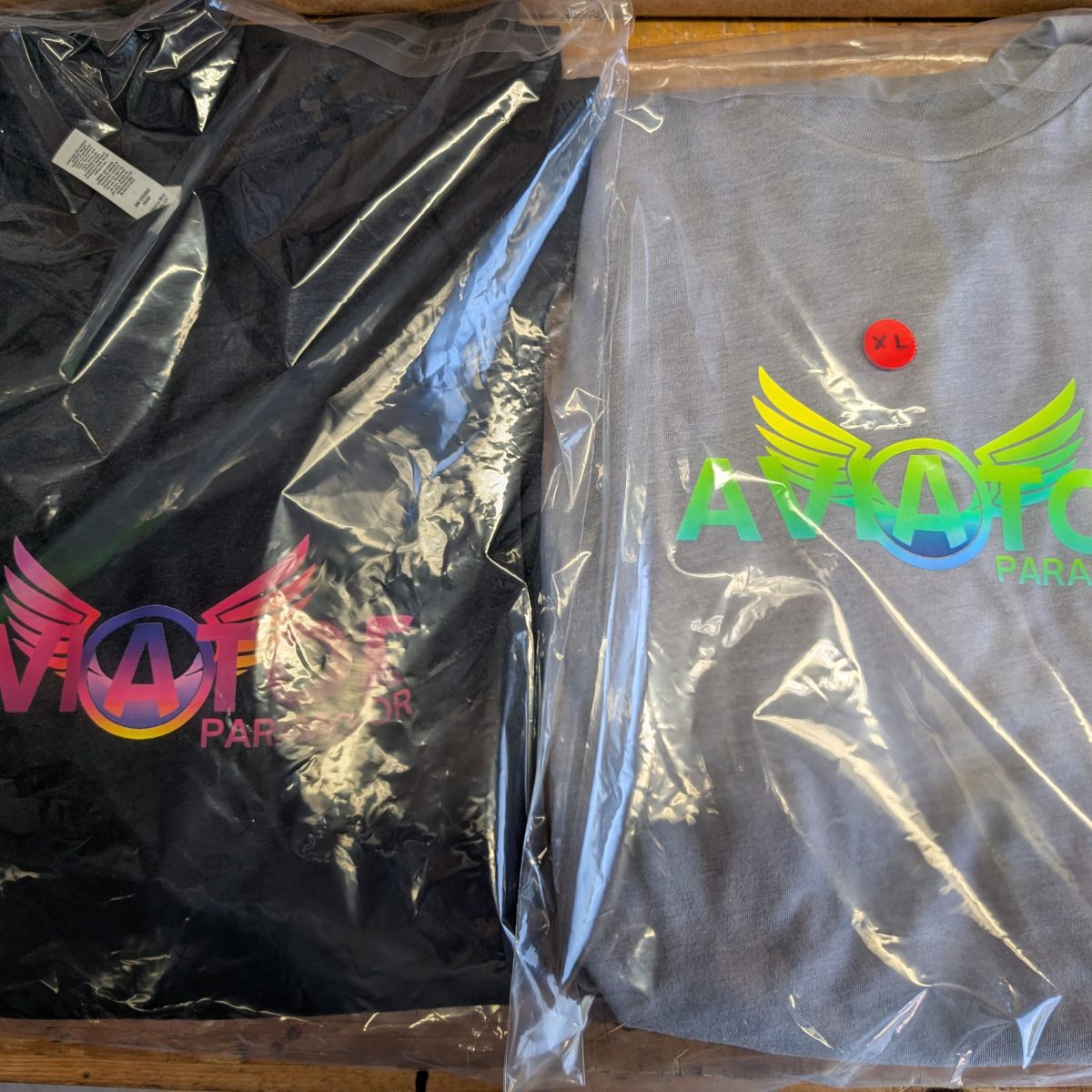 Aviator Paramotor Premium Logo T-Shirt.  Cotton/poly blend